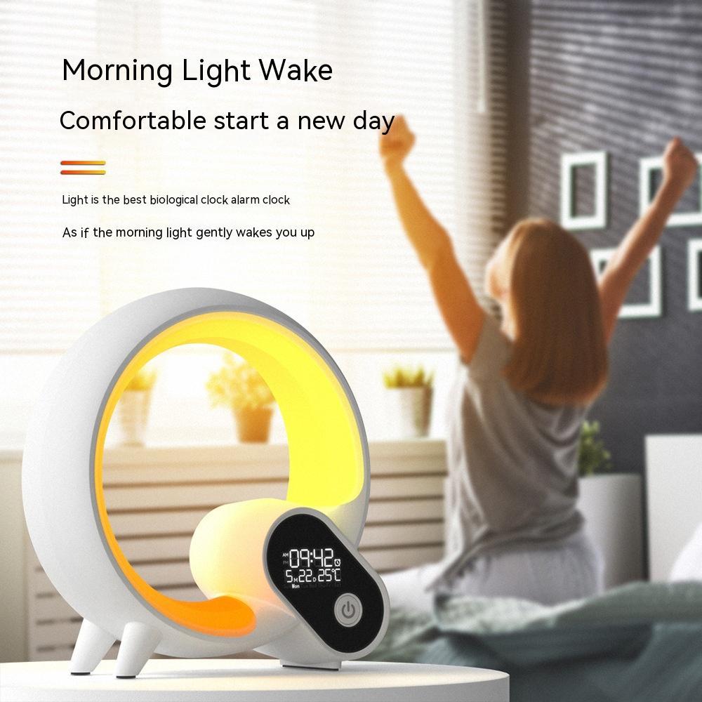 Alarm clock bluetooth audio intelligent