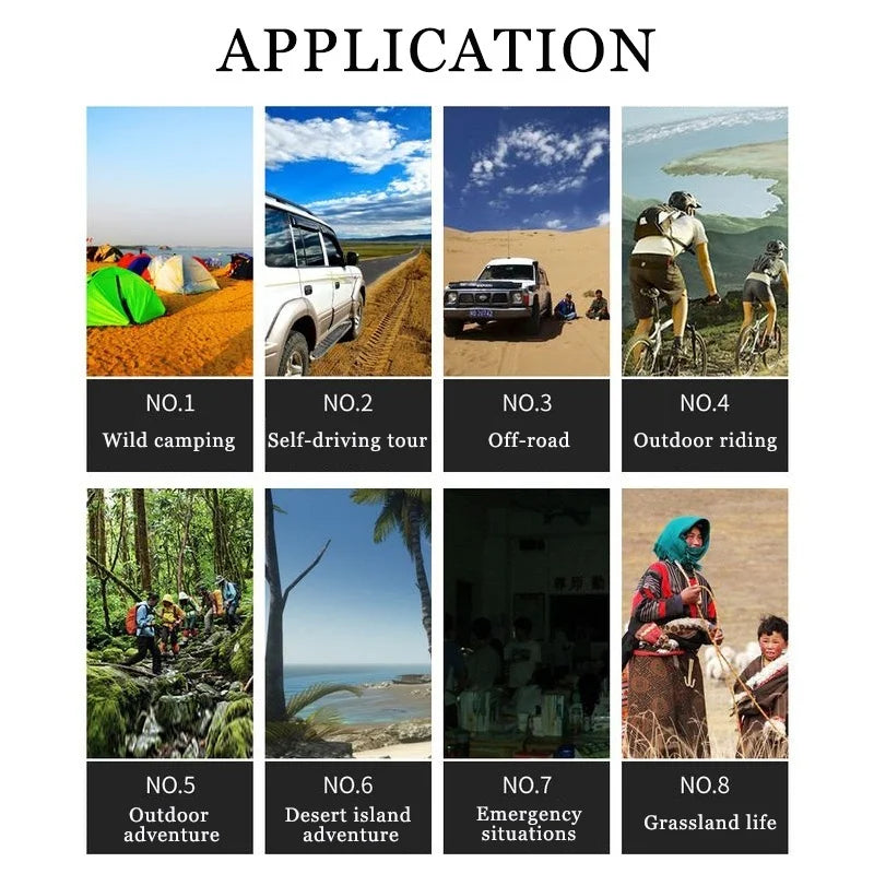 Foldable Solar Panel 5V 12W USB Solar Cell Portable Folding Waterproof Solar Panel Charger Outdoor Mobile Power Battery Charger