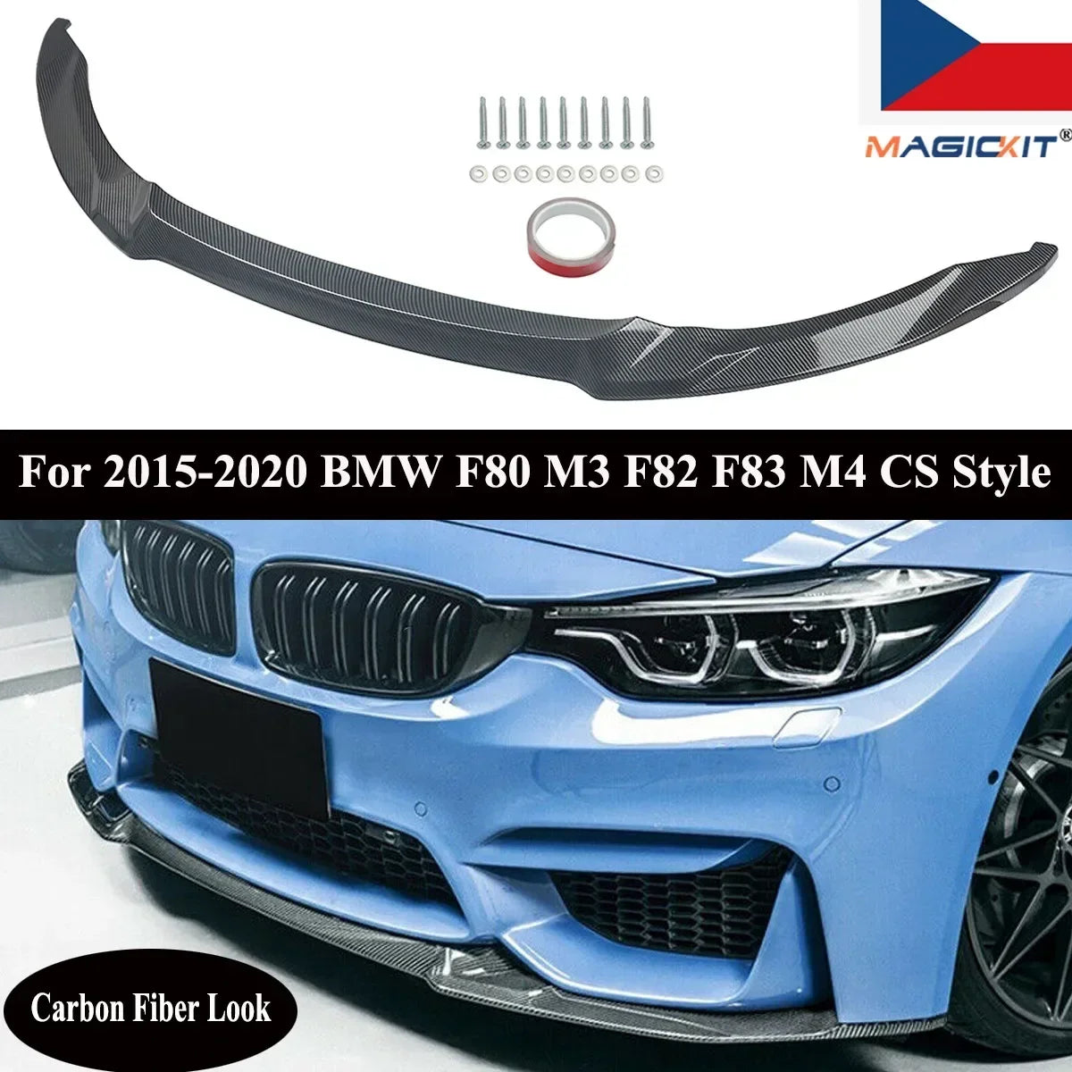 Front Bumper Lip for BMW M3 M4