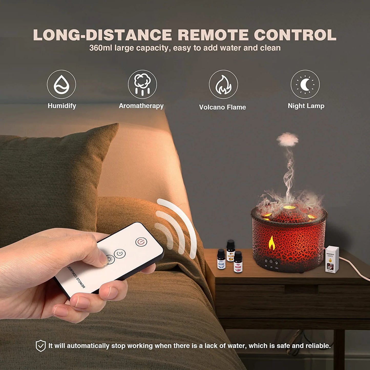 Humidifier air diffuser