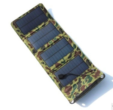 Chargeur Solaire Pliable 8W - Portable & Étanche pour Smartphone