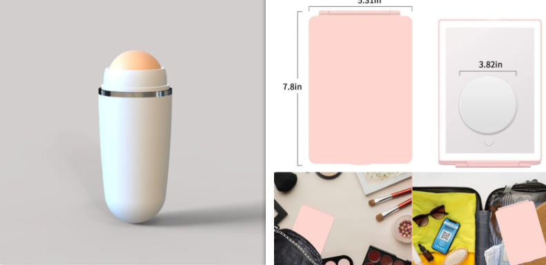 led mirror handbag