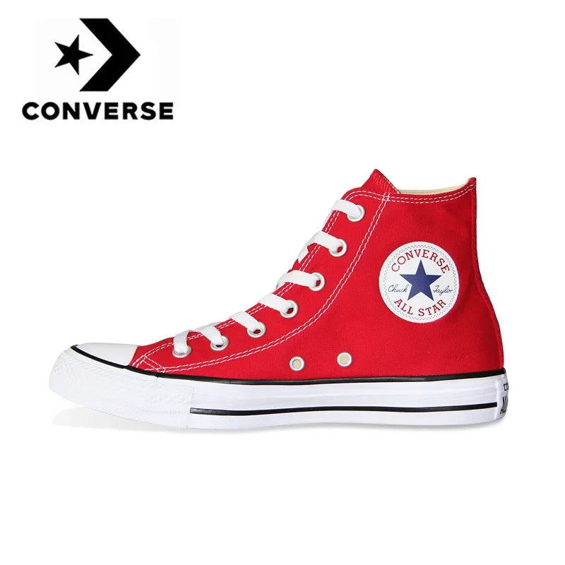 Converse Canvas Casual Shoes For Men Women Black White Chuck Taylor All Star Comfortable Sports Skateboard Sneakers