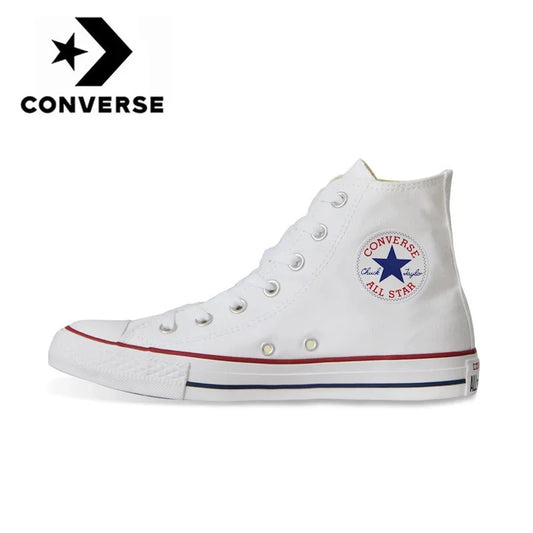 Converse Canvas Casual Shoes For Men Women Black White Chuck Taylor All Star Comfortable Sports Skateboard Sneakers