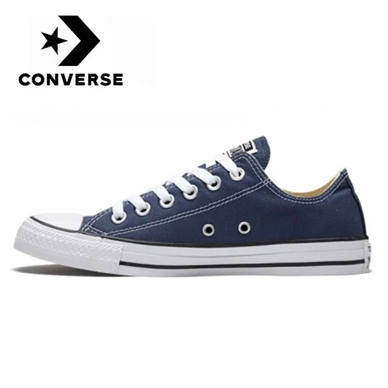 Converse Canvas Casual Shoes For Men Women Black White Chuck Taylor All Star Comfortable Sports Skateboard Sneakers