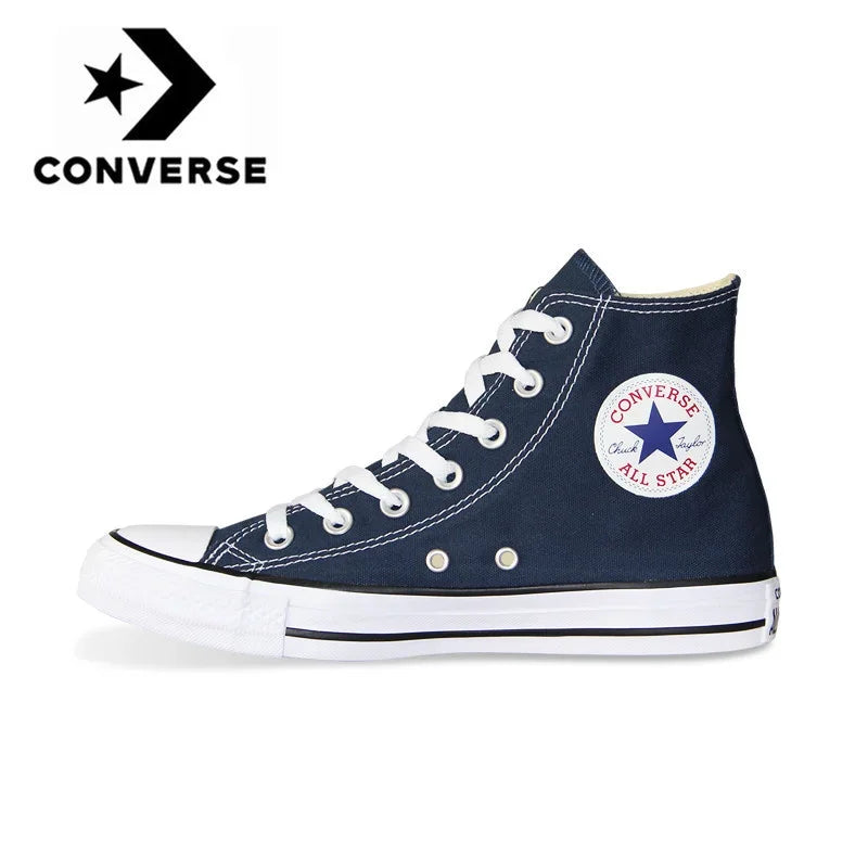 Converse Canvas Casual Shoes For Men Women Black White Chuck Taylor All Star Comfortable Sports Skateboard Sneakers